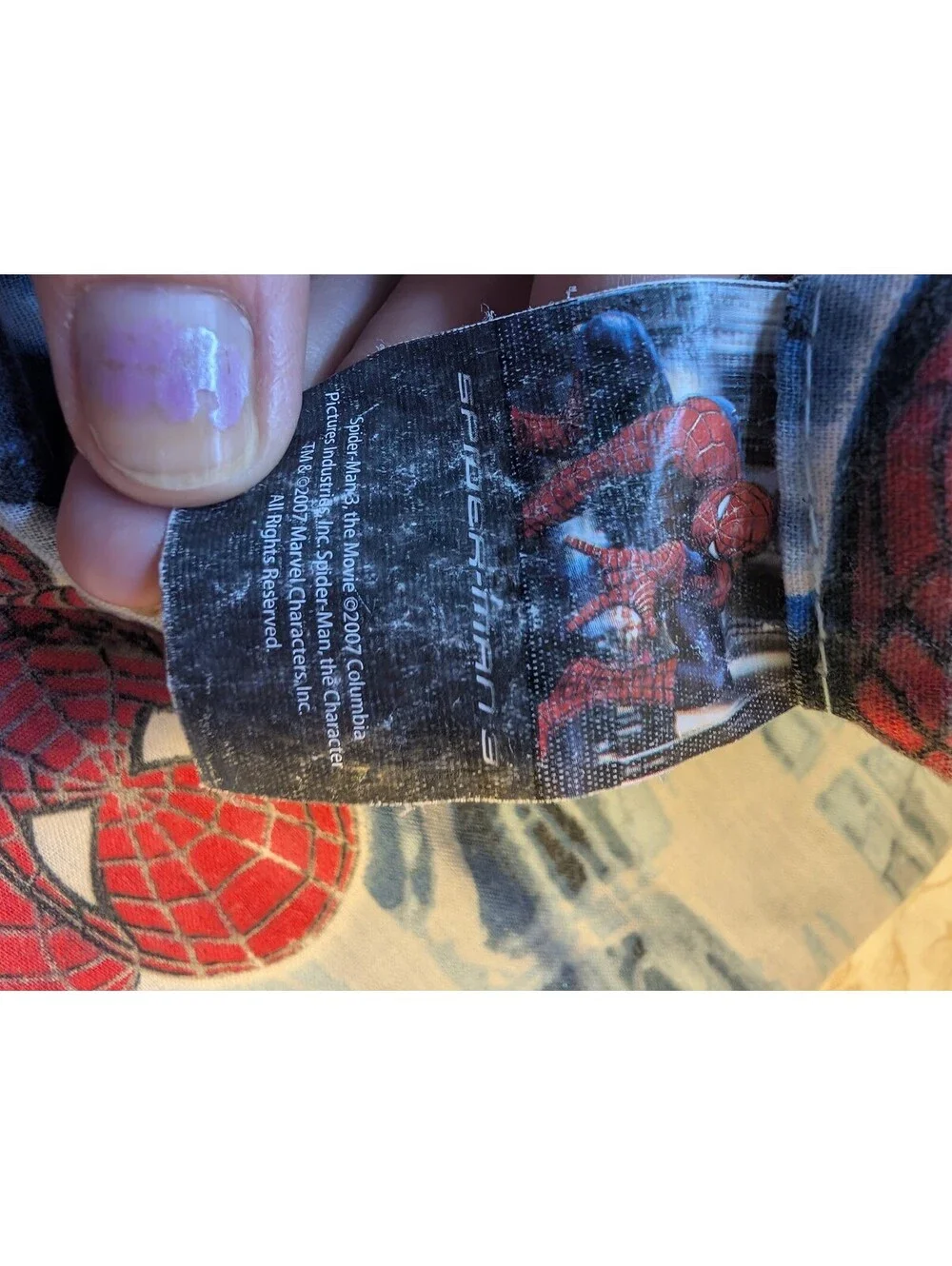 Spider-Man 3 Themed twin Bed Sheet and pillow case bundle